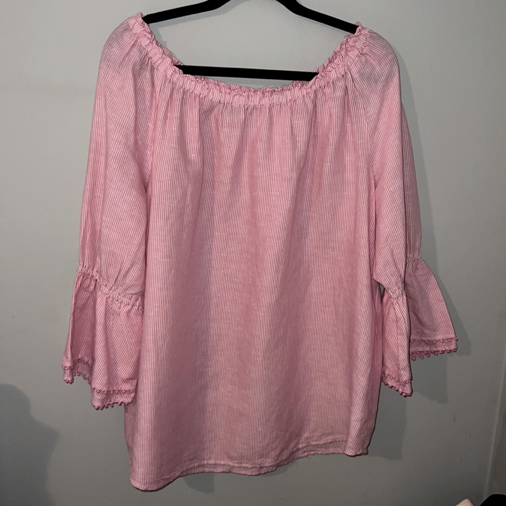 Talbots Pink Top